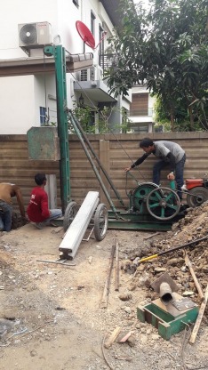 ตอกเสาเข็มไอ ปทุมธานี - รับเหมาตอกเสาเข็ม ปทุมธานี เทพไมโครไพล์