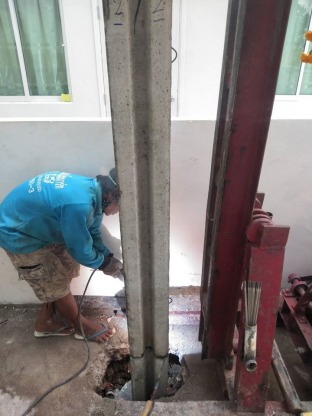 ตอกเสาเข็มหมู่บ้าน ปทุม รังสิต ลำลูกกา - รับเหมาตอกเสาเข็ม ปทุมธานี เทพไมโครไพล์